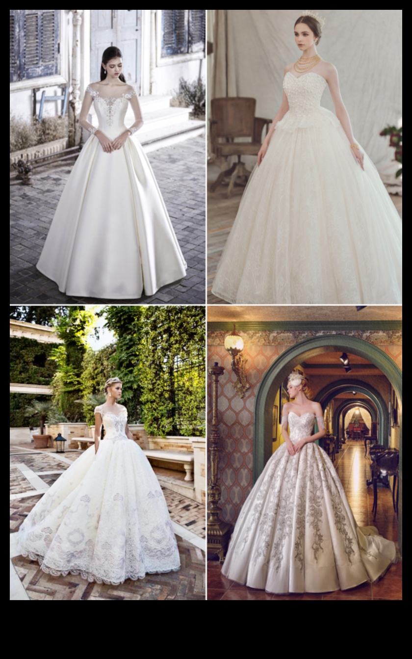Sculpted in Time: Timeless Wedding Dress Marvels