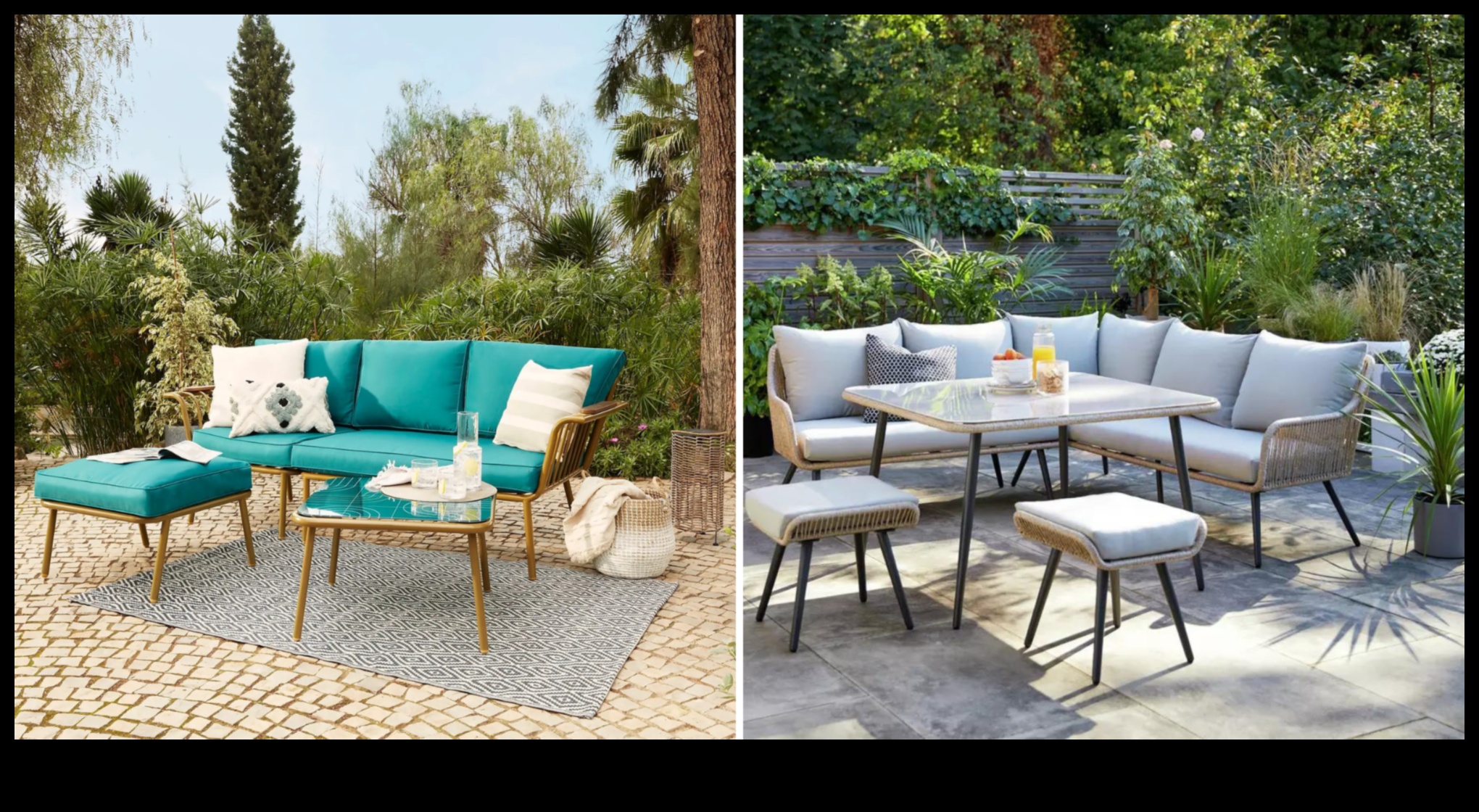 Bloom in Style: Chic και άνετες επιλογές επίπλων κήπου