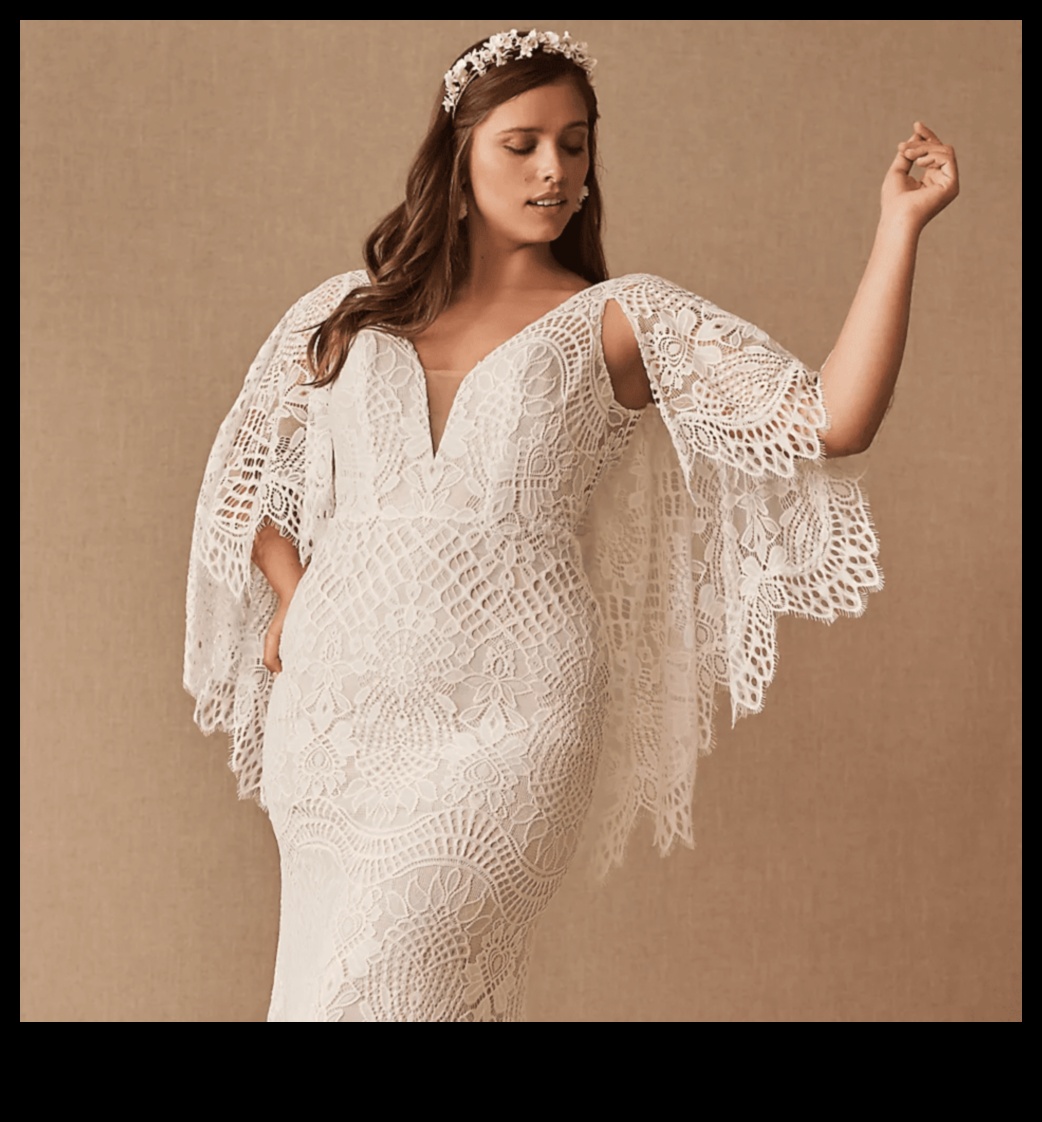 Ελεύθερο πνεύμα κομψότητας: Bohemian Wedding Attire Magic